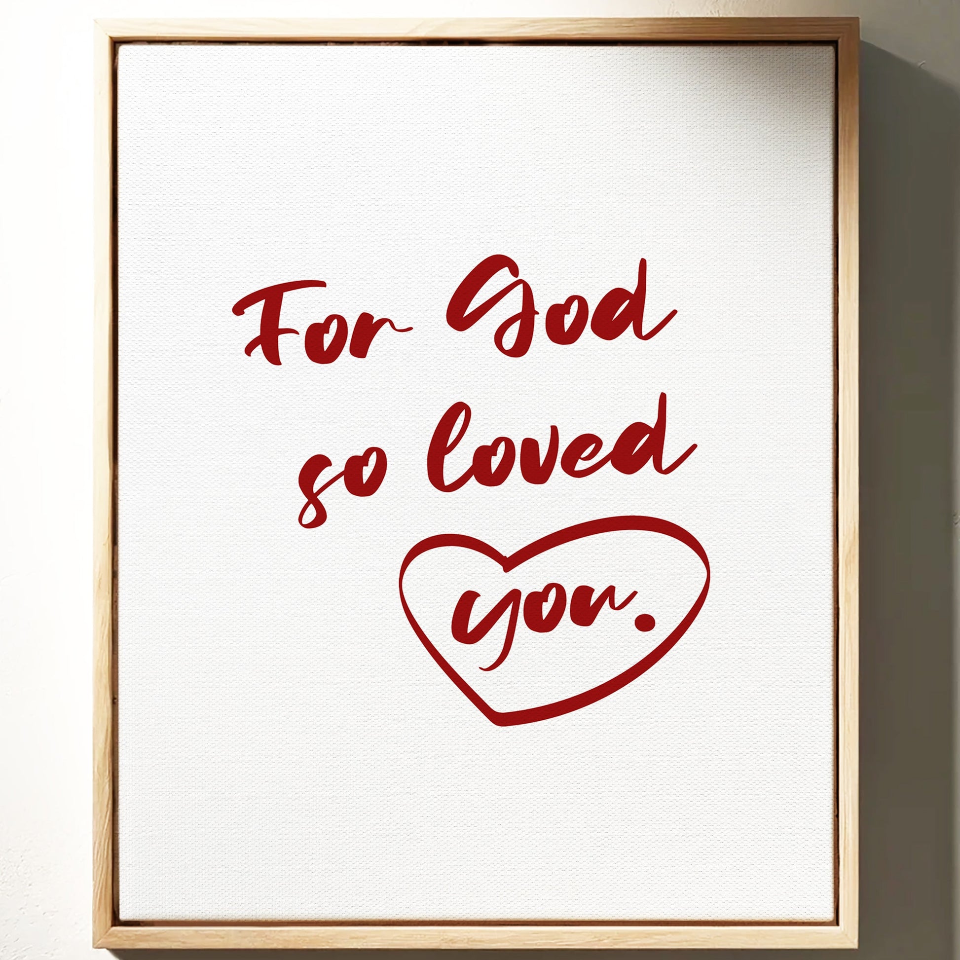 Sacred Letters Paint Crimson Grace