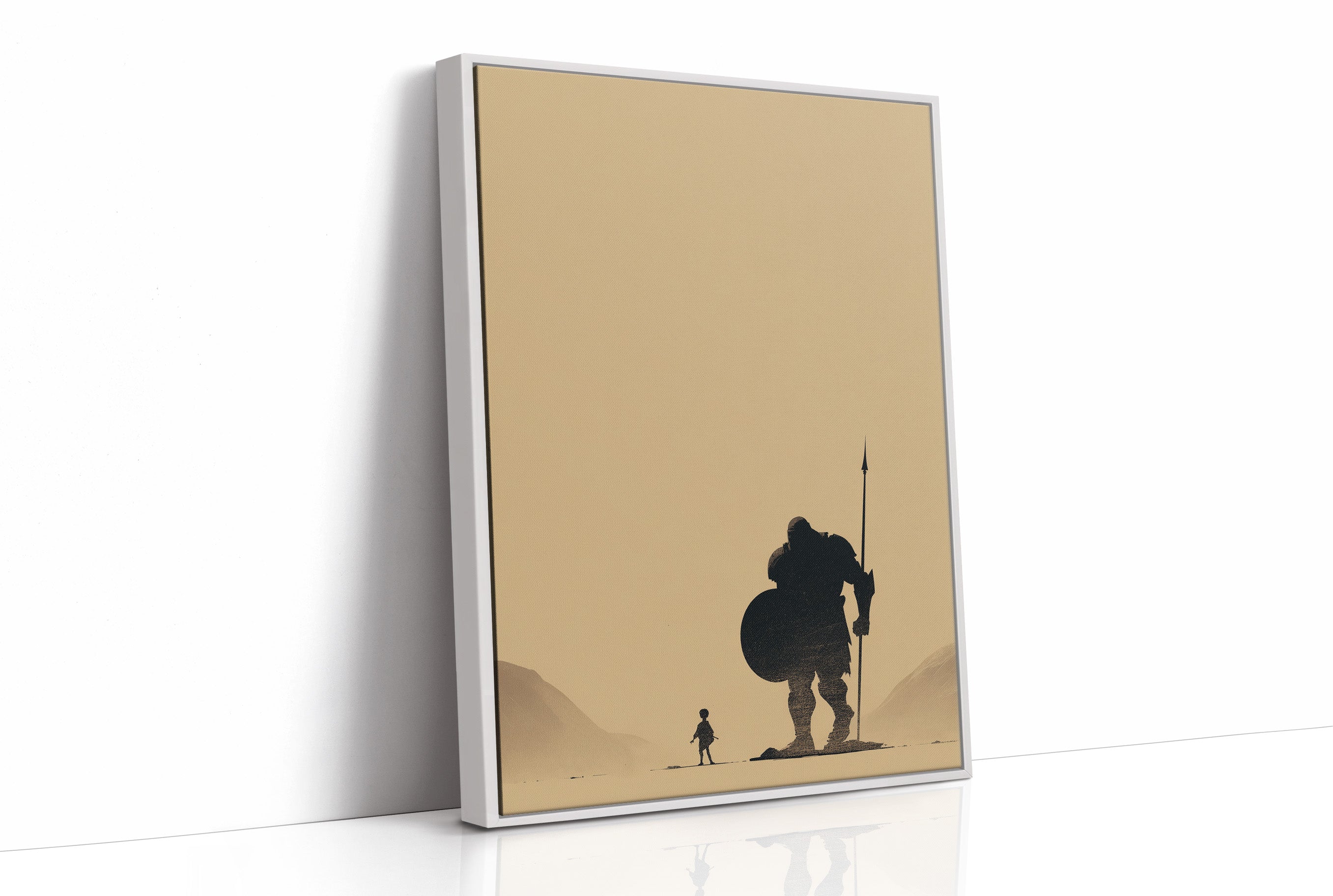 Shadows of Legends Across Desert Sands