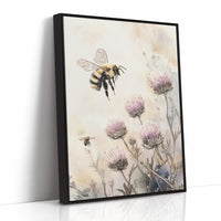 Pollinators Dance Among Petals