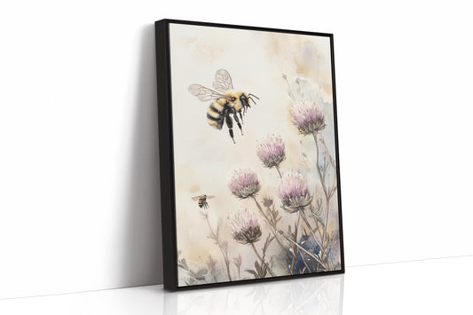 Pollinators Dance Among Petals