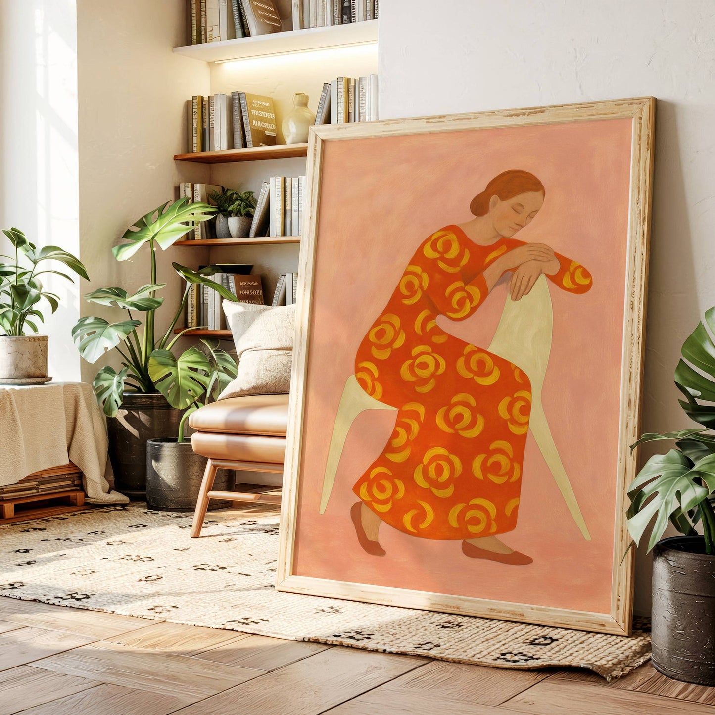 Marigold Dress On Sunday Afternoon