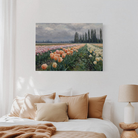 Fields of Blushing Petals