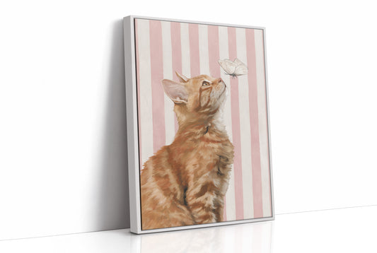 Whispers Beneath Blush Stripes