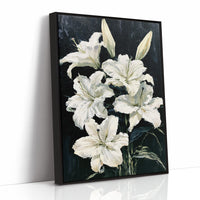 Lilies Against the Dark