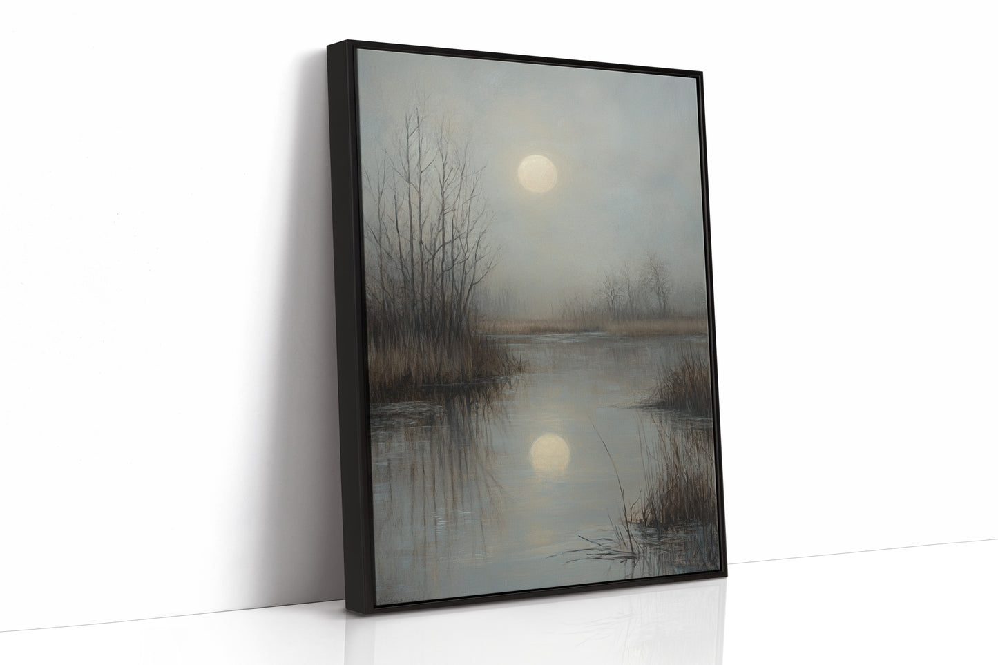 Moonlight Dances on Still Waters