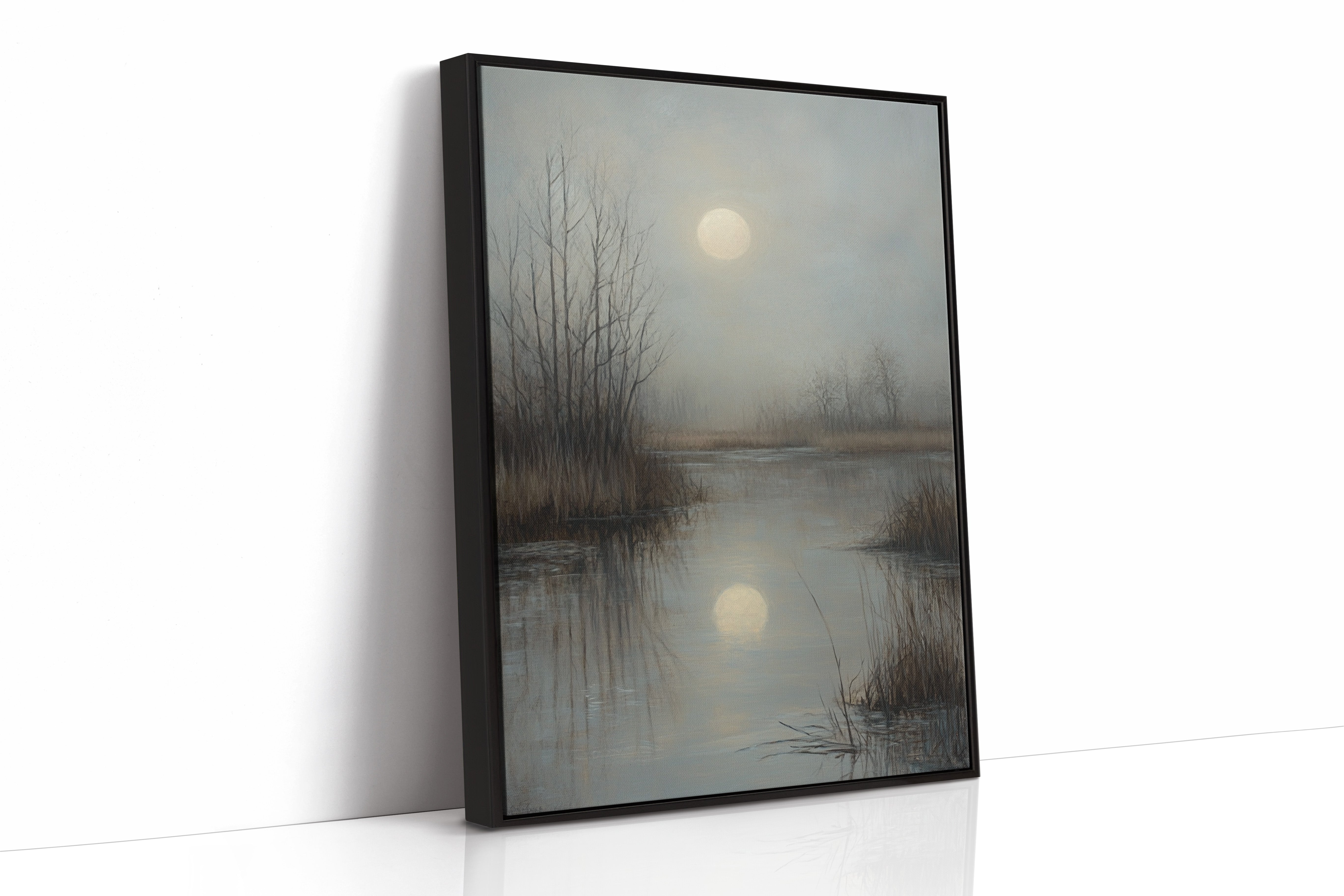 Moonlight Dances on Still Waters