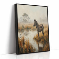 Zebra at the Waterhole