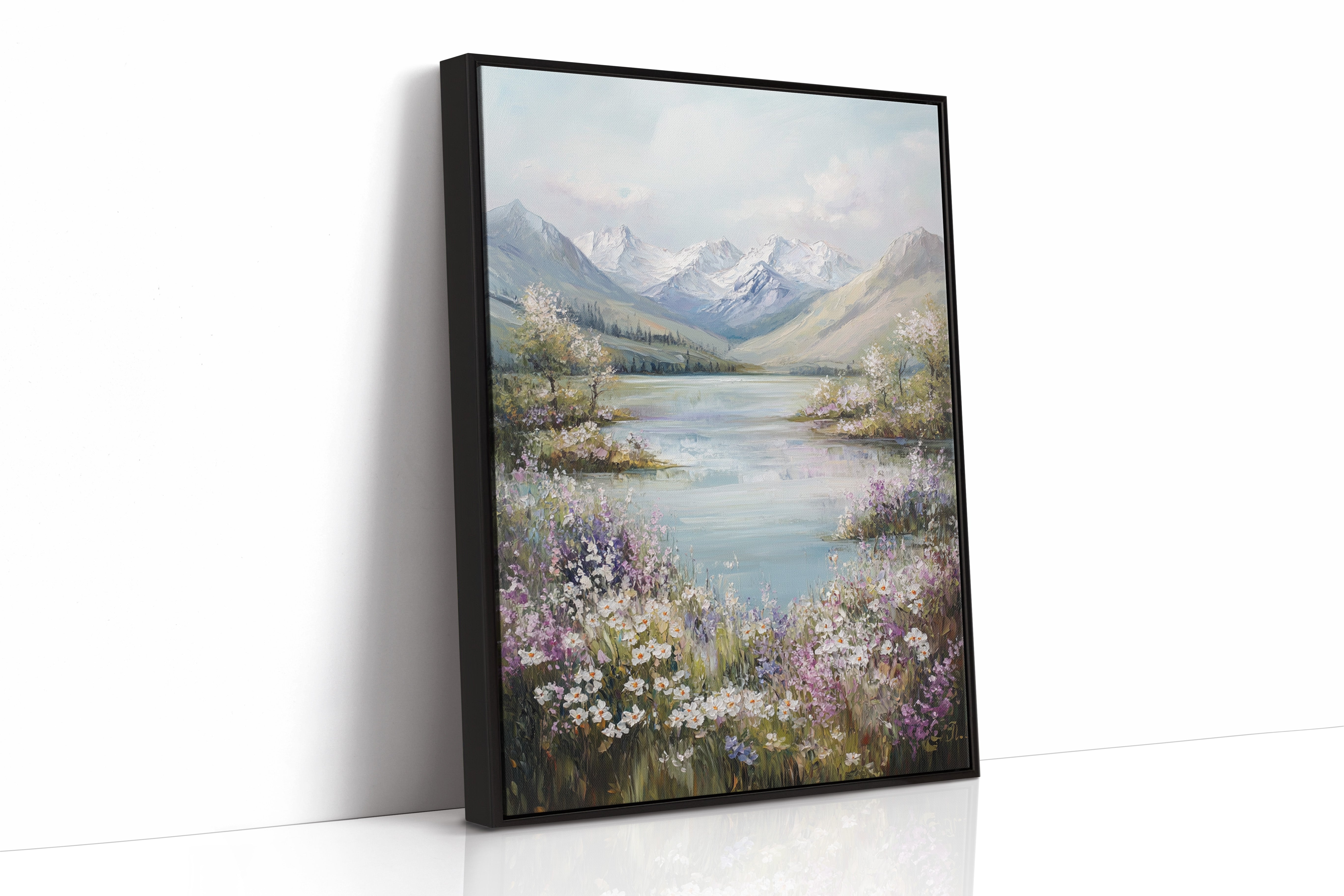 Where Mountains Meet Floral Shores