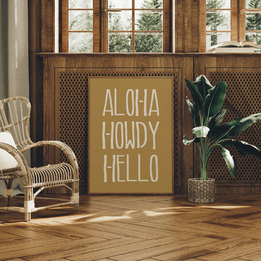 Island Words Carry Golden Warmth