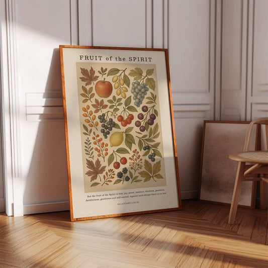 Fruit of the Spirit Botanical Print