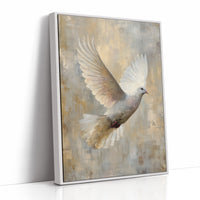 Celestial Messenger in Golden Light