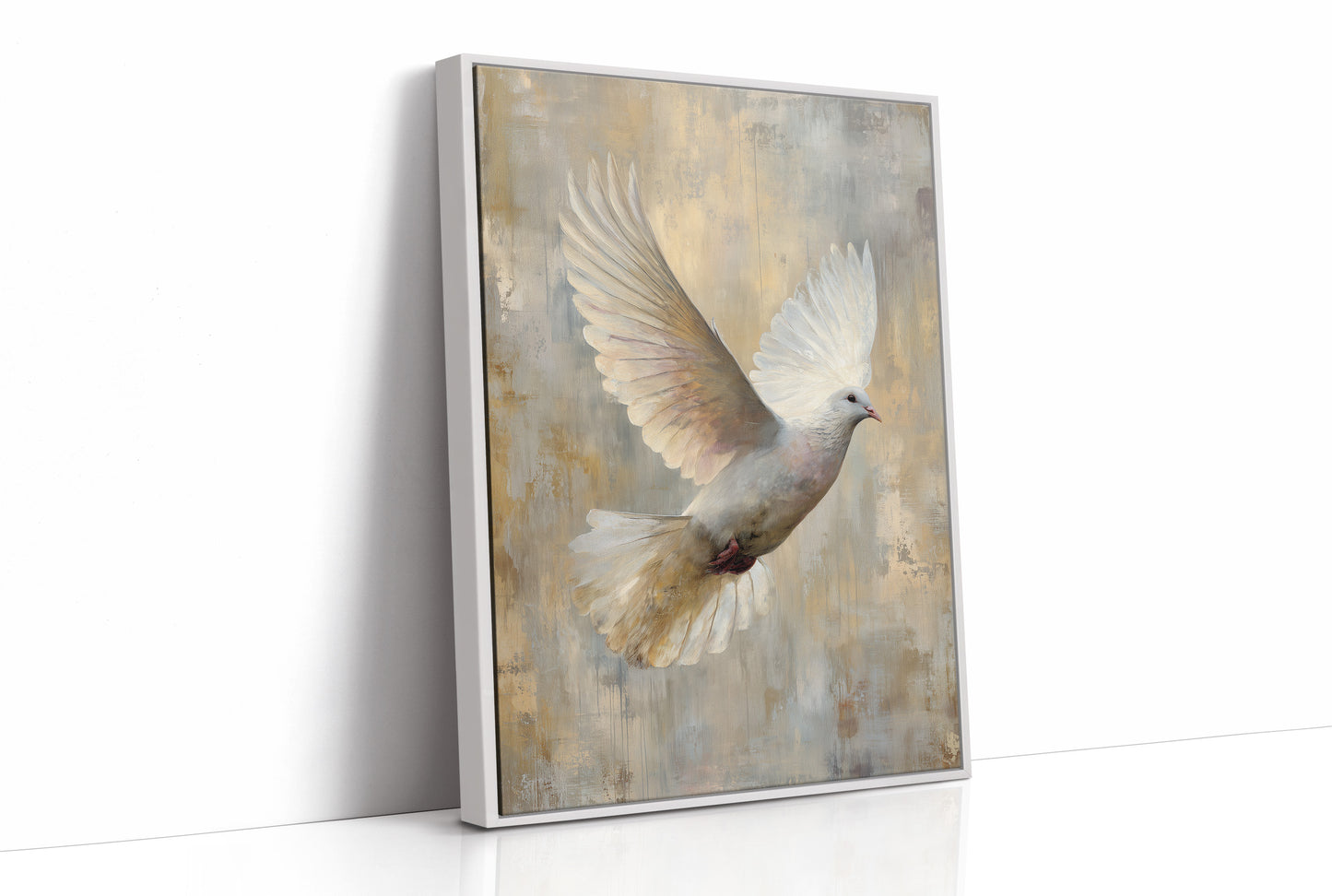 Celestial Messenger in Golden Light