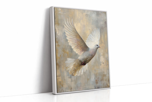Celestial Messenger in Golden Light