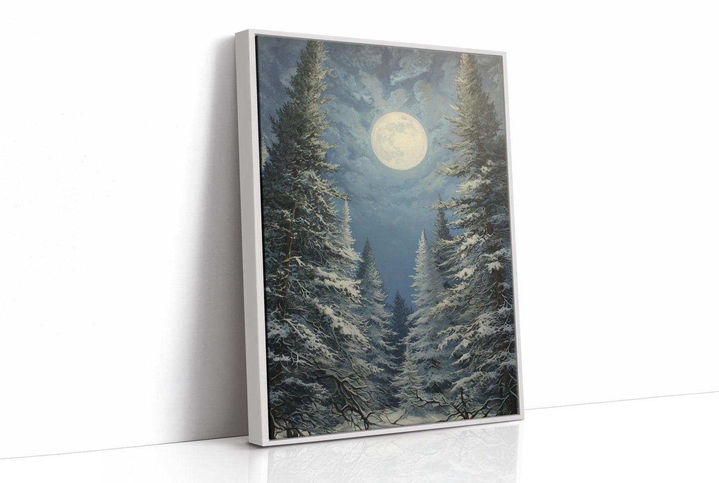 Moonlit Pines Share Winter's Secret