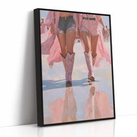 Pink Boots, Painted Horizon