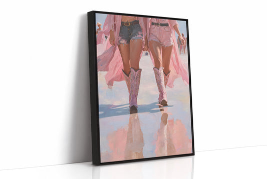 Pink Boots, Painted Horizon