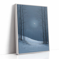 Moonlit Forest Beckons Winter Dreams