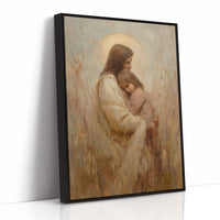 Comfort Held In Golden Light