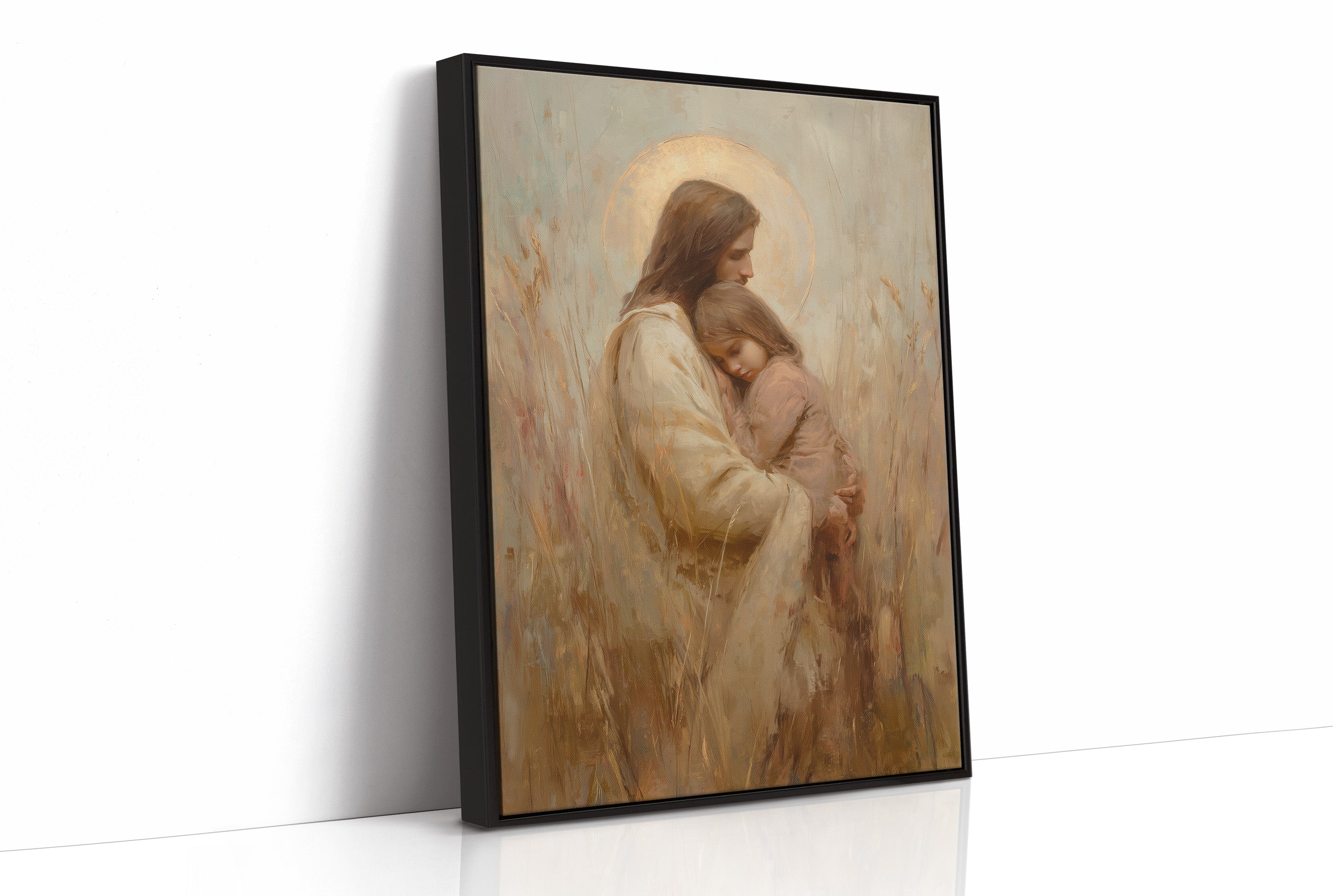 Comfort Held In Golden Light