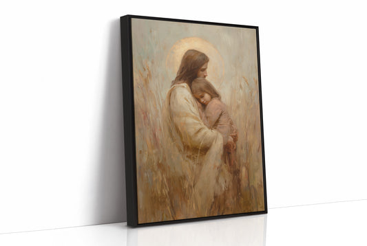 Comfort Held In Golden Light