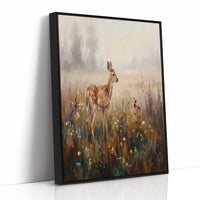 Fawn in the Wildflowers