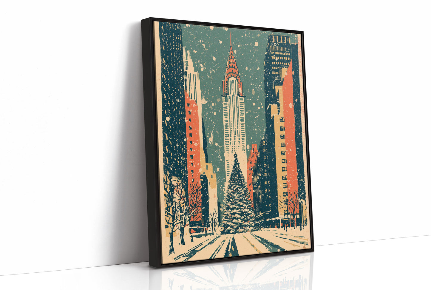 Chrysler Building Snowfall Stroll