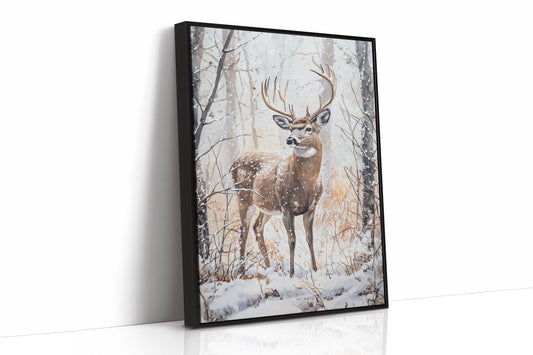 In Frosted Silence, He Stands Tall