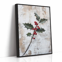 Berries Against Winter's Canvas