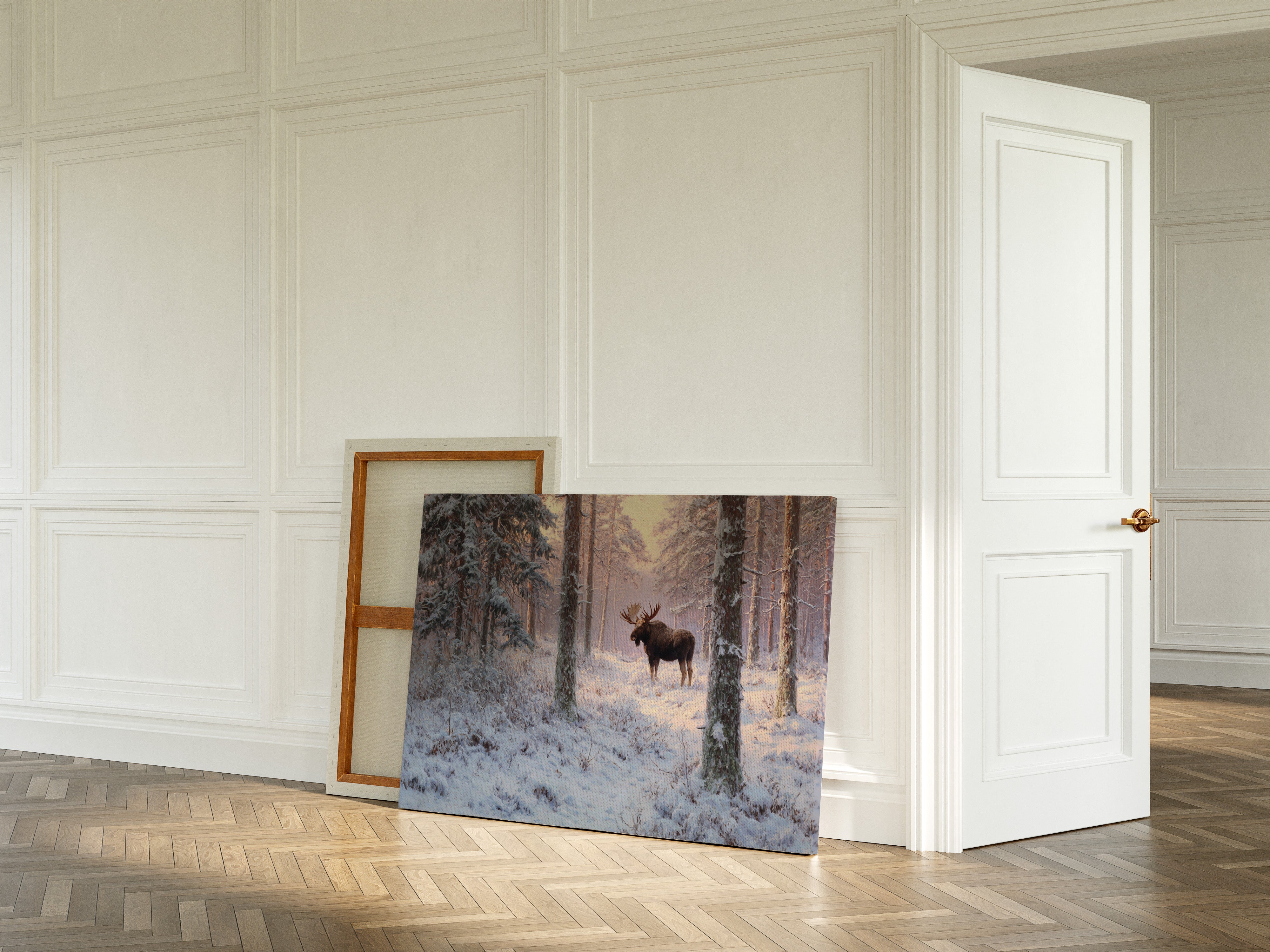 Winter's Light Finds Northern King