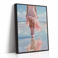 Pink Skirt, Mirrored Tide
