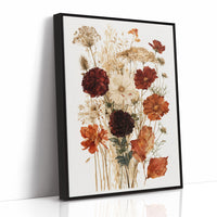 Autumn Pressed Flower Bouquet