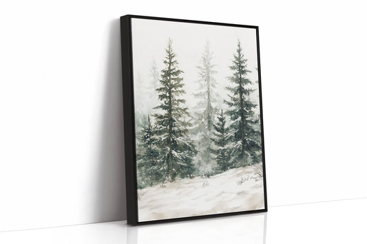 The Forest Breathes in White