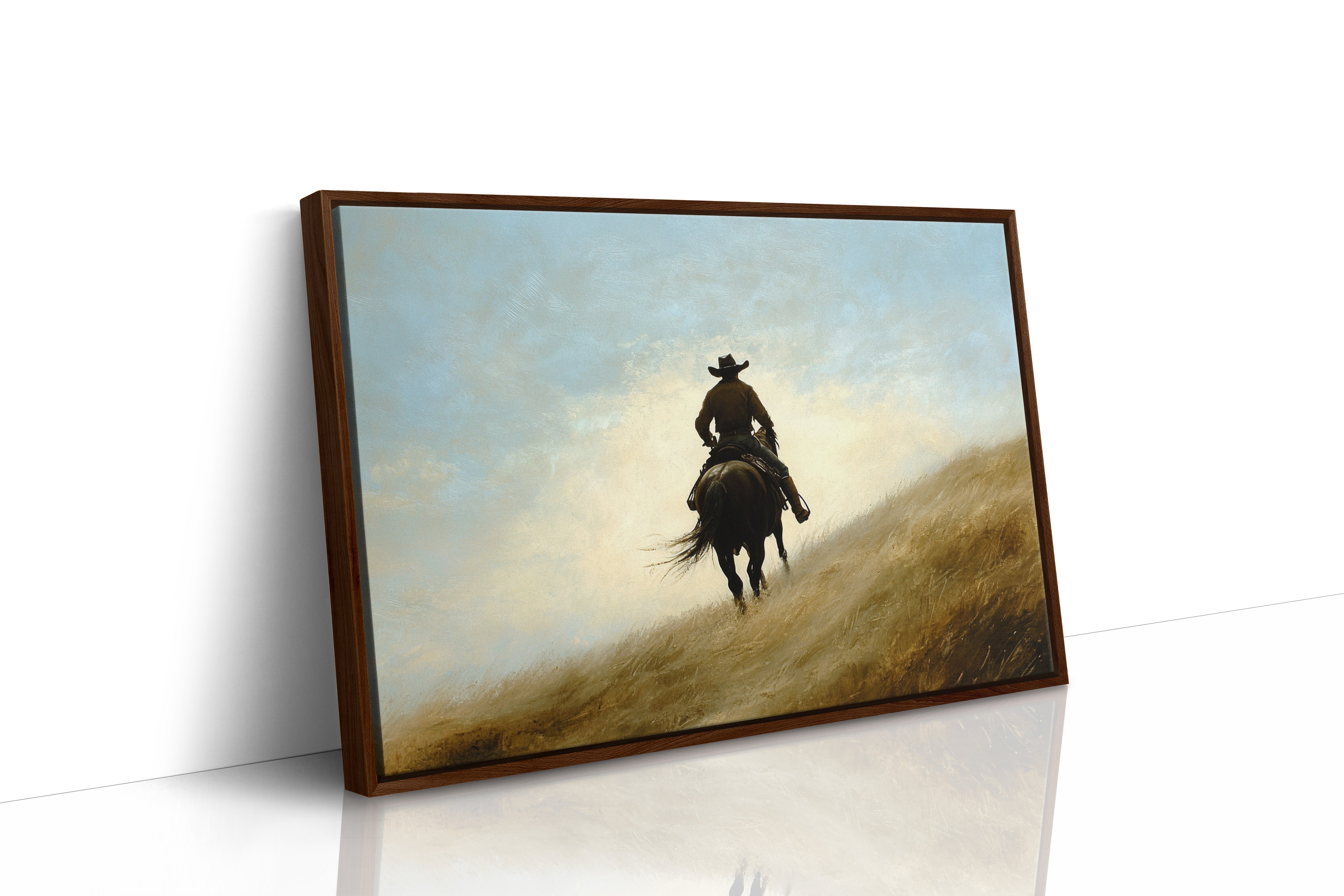 Rider Toward the Sky