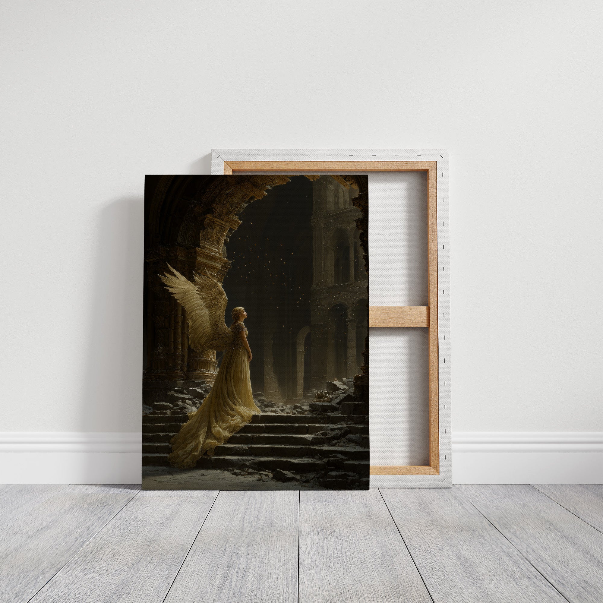 Ancient Halls Await Her Flight