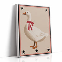 The Goose With A Red Ribbon