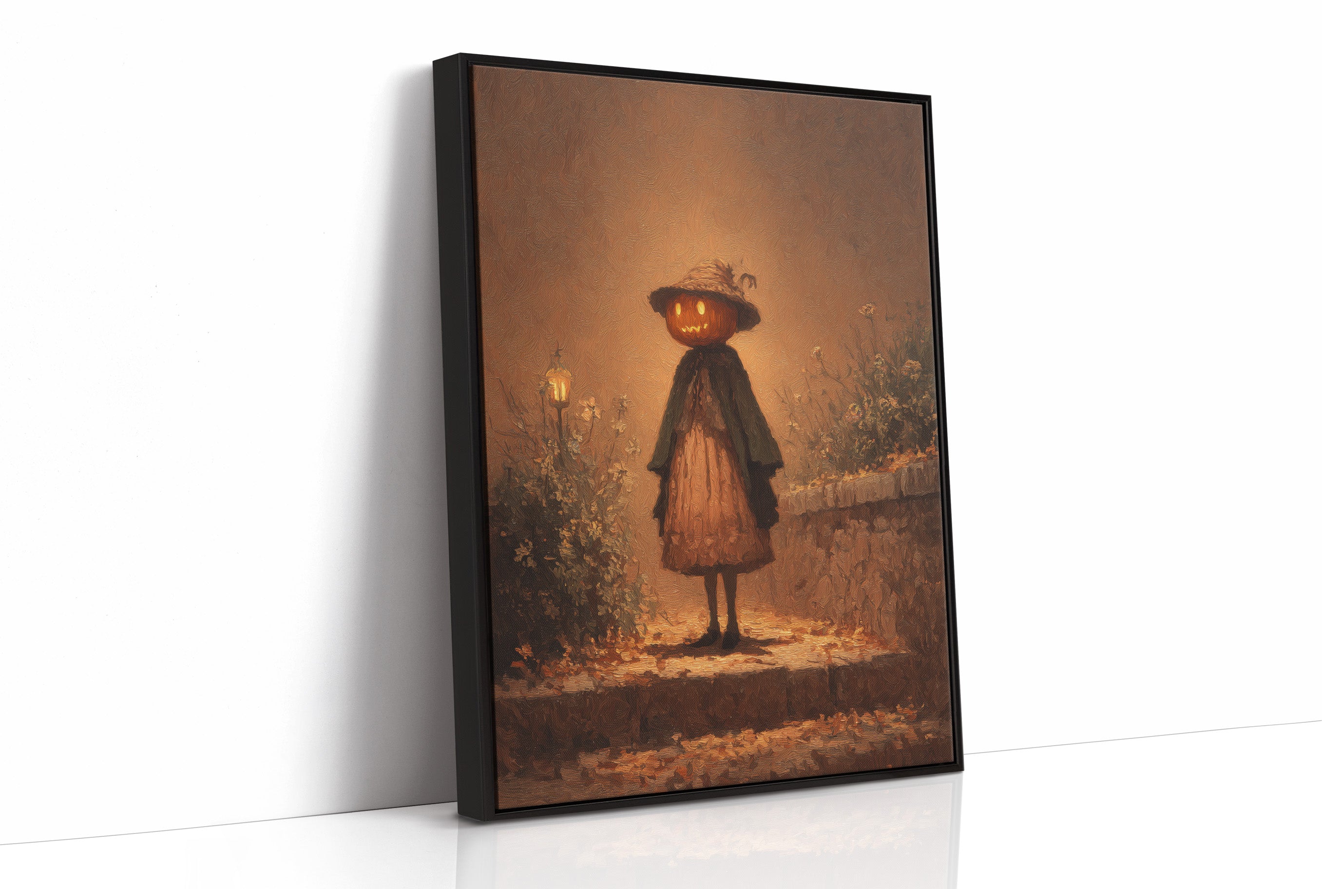 Autumn Sentinel Under Amber Light