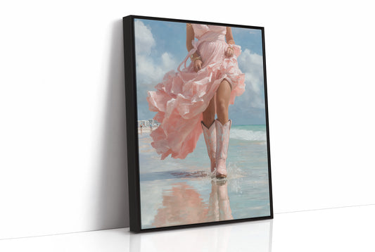 Splashing Through Pink Ruffles