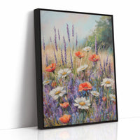 Fields Awash With Colorful Blooms