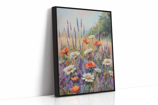 Fields Awash With Colorful Blooms