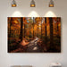 Autumn Path Weaves Golden Stories