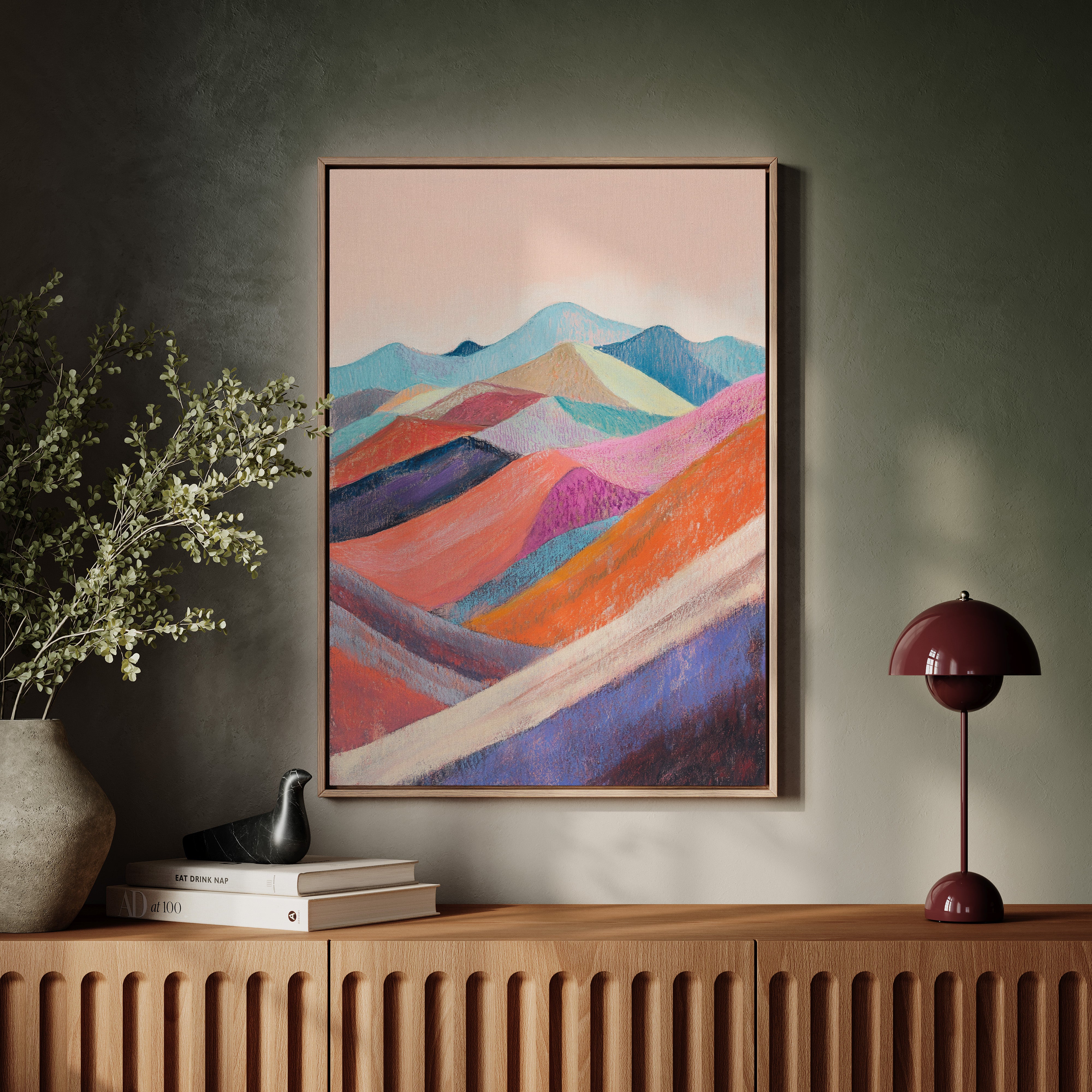 When the Mountains Learned to Glow