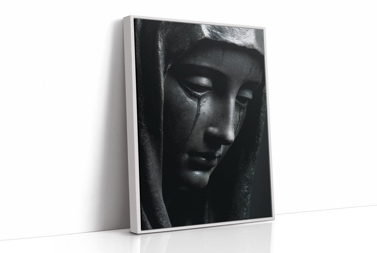 Obsidian Tears Carve Silent Prayers