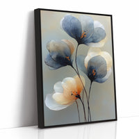 Indigo Petals Dance At Dawn