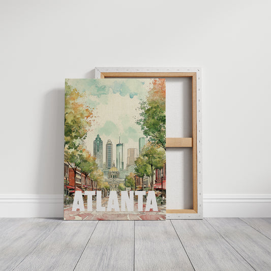 Atlanta, Riso Print