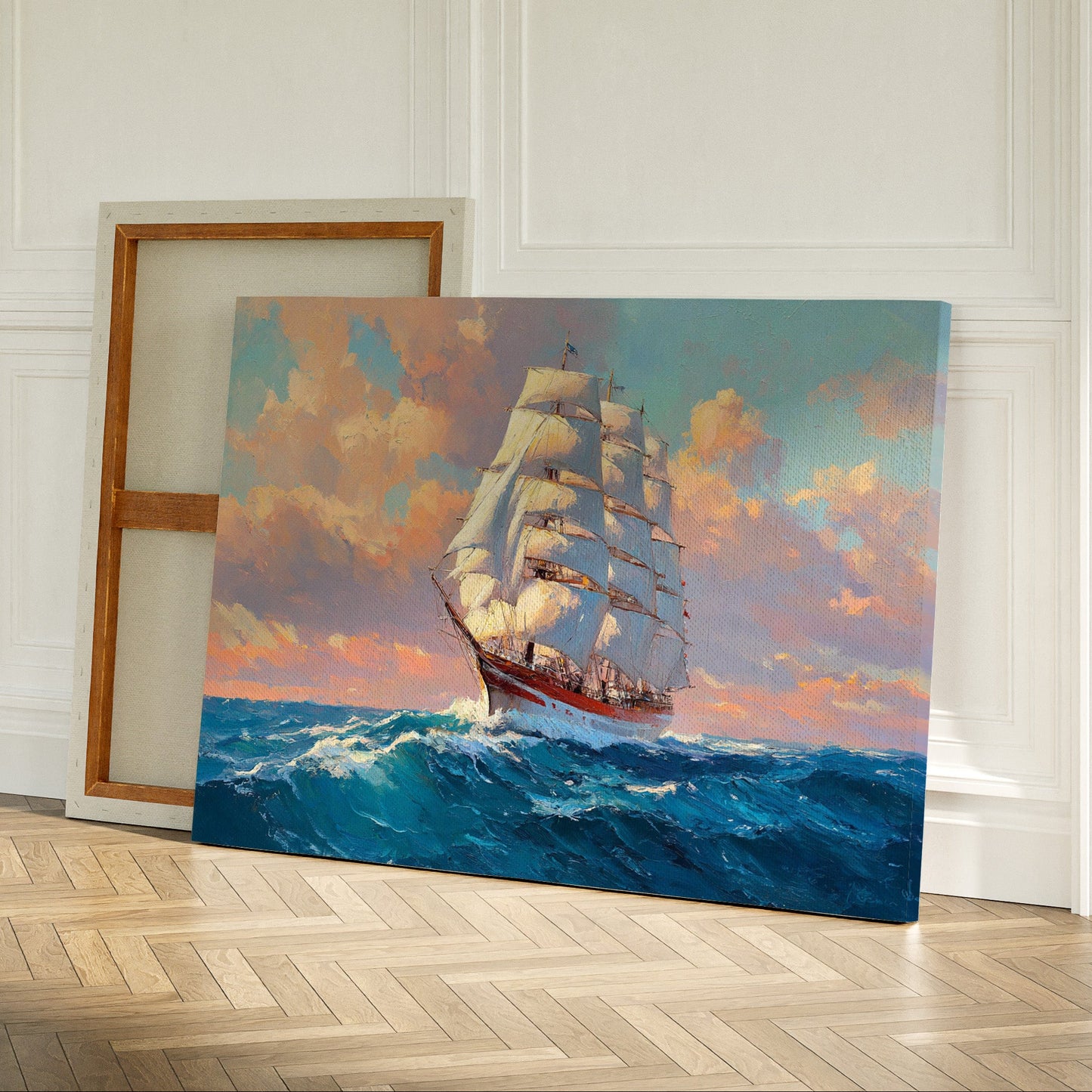 Sunset Sails Chase Ocean Dreams