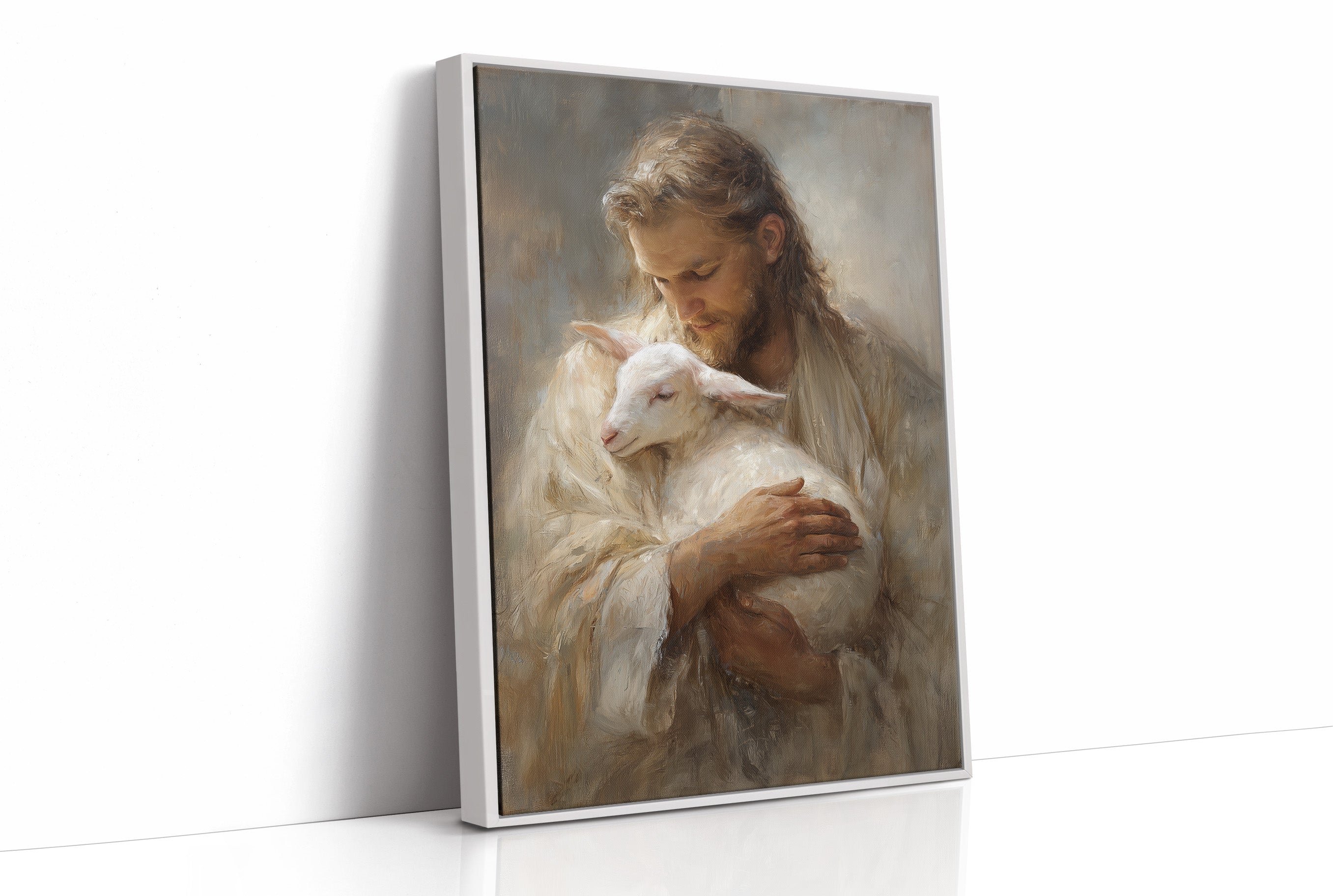 Gentle Guardian Cradles Innocence