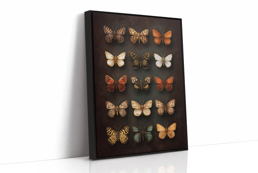 Amber Wings Against Midnight Walls