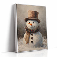 Frosty's Portrait In Golden Light