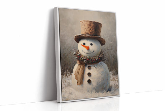 Frosty's Portrait In Golden Light