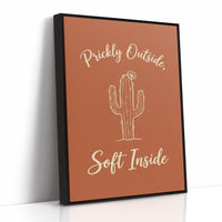 Prickly Outside Soft Inside